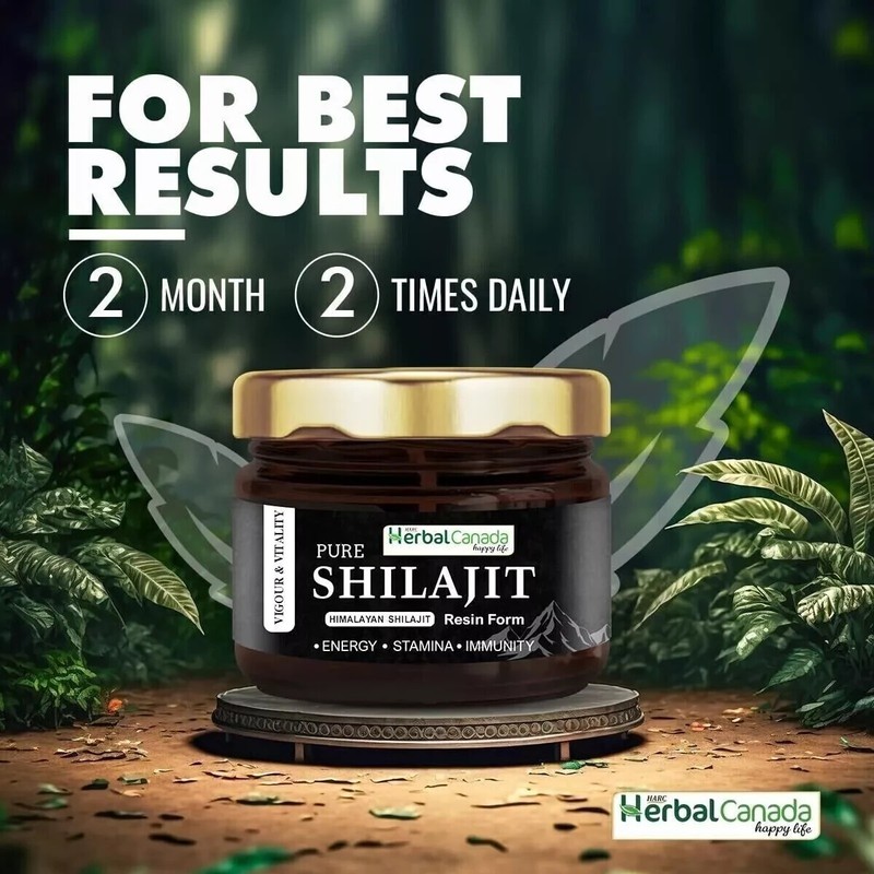 NEW ORGANIC HIMALAYAN Shilajit ,Organic Extremely POTENT 66 SERVINGS- 20 GM gallery