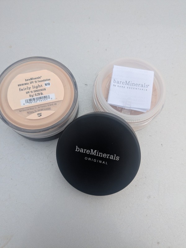 (2-PACK) bareMinerals Foundation Fairly Light N10 SPF 15 0.28 oz – FREE SHIPPING