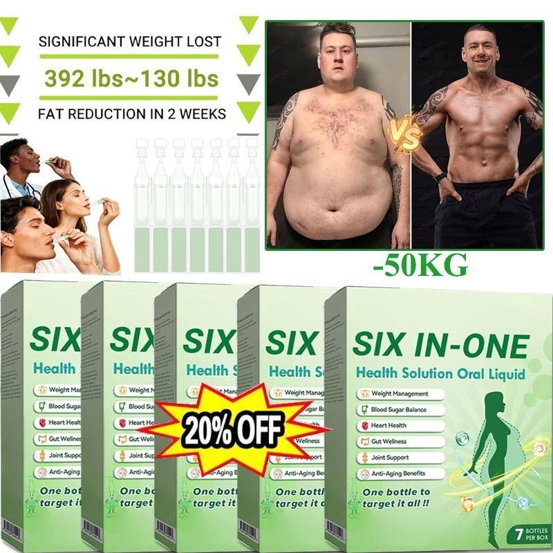 Six-in-One Health Solution Oral Liquid, One Bottle to Target It All HOT US gallery