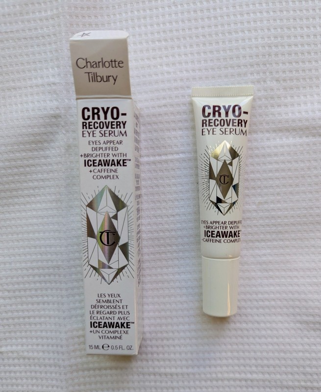Charlotte Tilbury ICEAWAKE Cyro-Recovery Eye Serum Full Size .5 OZ New in Box