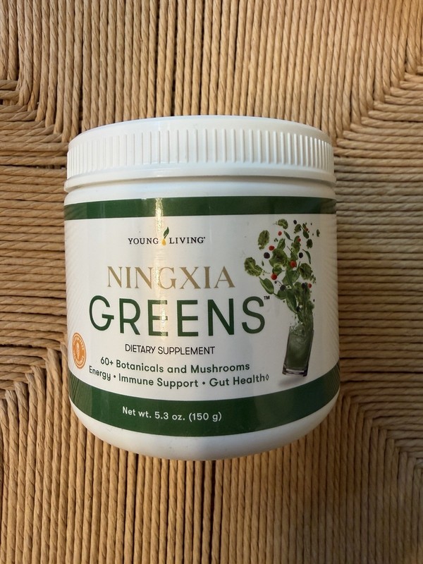 Young Living Ningxia Greens Dietary Supplements 60+ Botanicals and Mushrooms