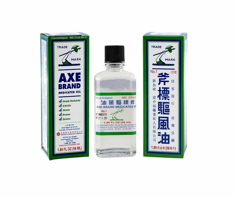1 / 3 / 6 / 12 Pcs, Axe Brand Medicated Oil 1.89 oz / 56 ml – New – USA Version