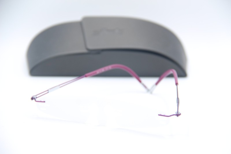 NEW SILHOUETTE SPX 5521 70 4040 VIOLET GUNMETAL AUTHENTIC EYEGLASSES -17 K1