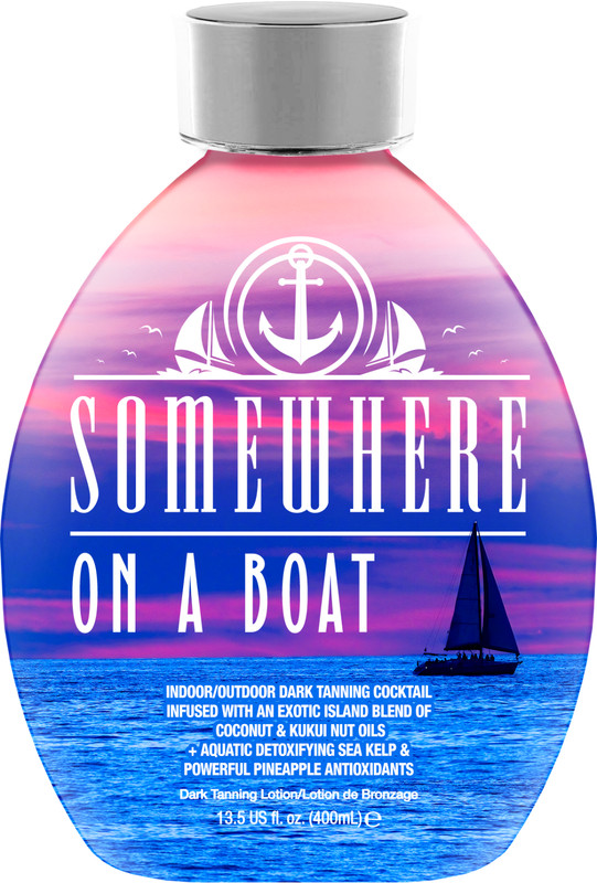 Somewhere On A Boat Indoor & Outdoor Dark Tanning Bed Lotion – Boating & Anchor