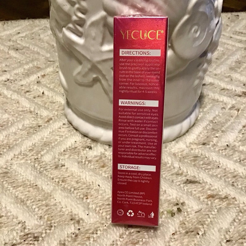 New & Sealed Yecuce Eyelash Growth Serum 0.18 fl oz - EXP 5/9/27 gallery