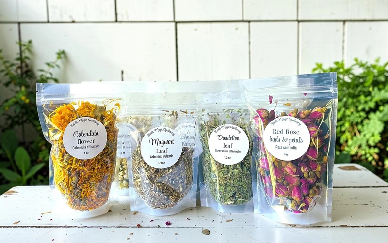 A - Z Witchy 1/2oz Ritual Spell Herb Bags 15gm Apothecary Wiccan Bulk Herbs gallery