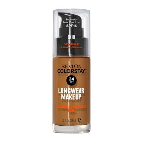 Revlon Colorstay Foundation Combination/Oily Skin SPF 15 600 Cinnamon 1oz / 30ml