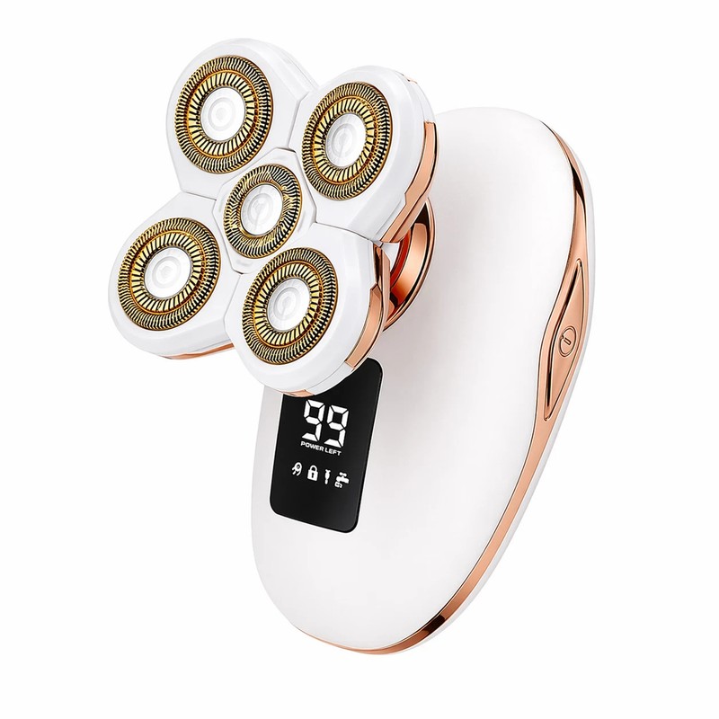 5-in-1 Electric Razors for Women, Wet/Dry 5D Razor & Hair Trimmer