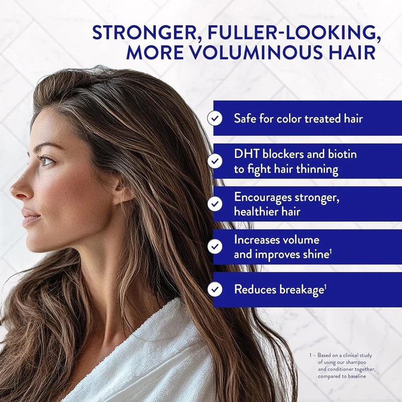 Routine Wellness Anti-Thinning Shampoo and Conditioner Set for Thinning Hair - B gallery