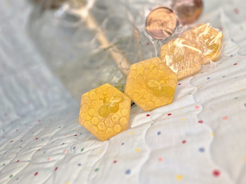 2oz Organic Honey And Citrus Body Soap