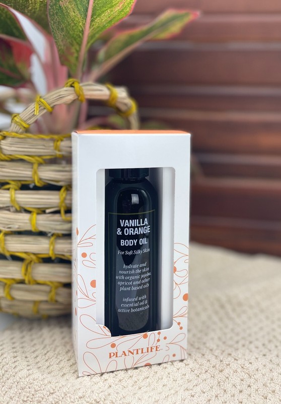 Plantlife Body Oil 4 oz - Variety Scents, Silky Skin, Light Aroma, Made in CA gallery