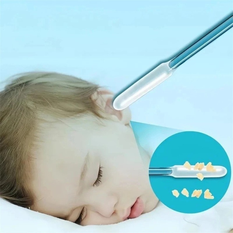 24pcs Disposable Silicone Ear Wax Remover Sticky Earpick S/L Cleaner Set - NEW gallery