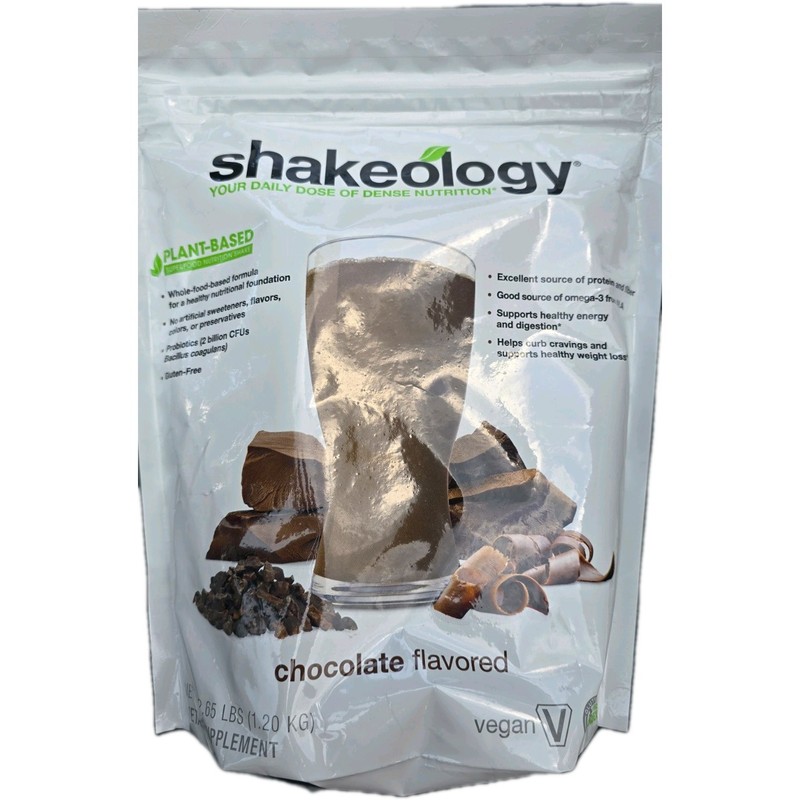 VEGAN Shakeology Chocolate Plant-Based Vegan (1.14 kg), 30-Day Supply; Exp 10/27