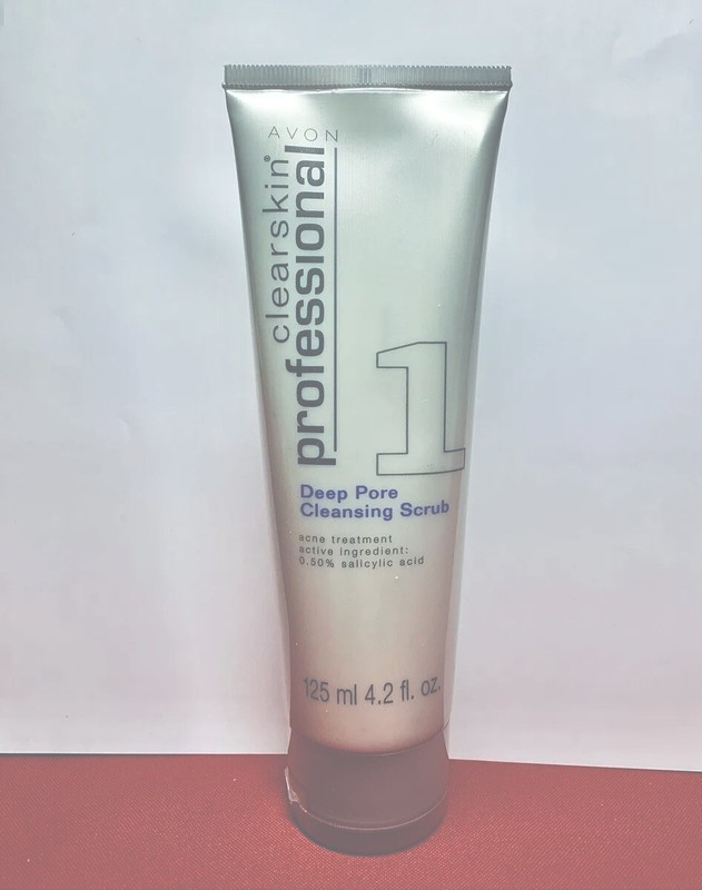 Avon 2-CLEARSKIN PROFESIONAL DEEP PORE “CLEANSING SCRUB” ACNE TREATMT