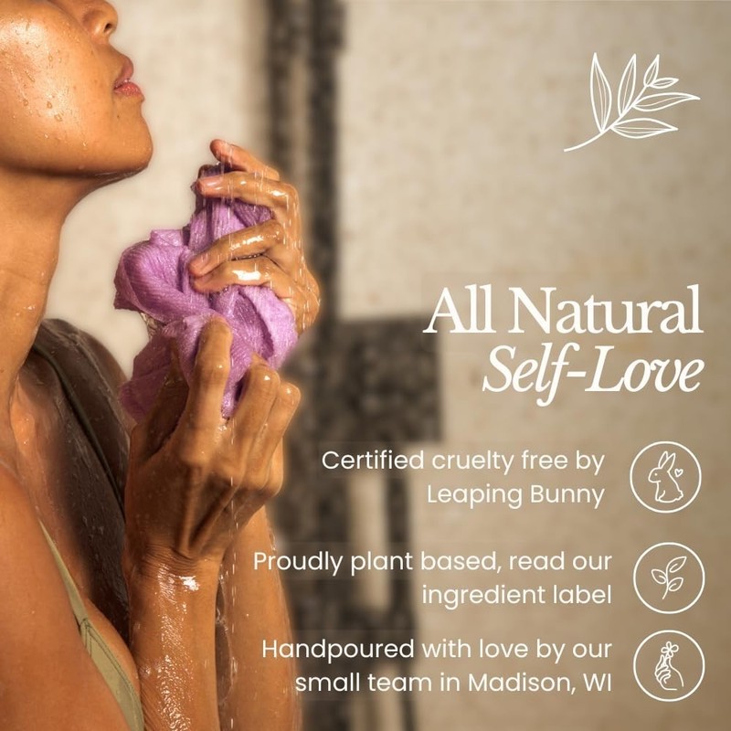 Sea Salt Body Scrub Unscented 24oz Non-toxic Vegan Cruelty-free Full Body gallery