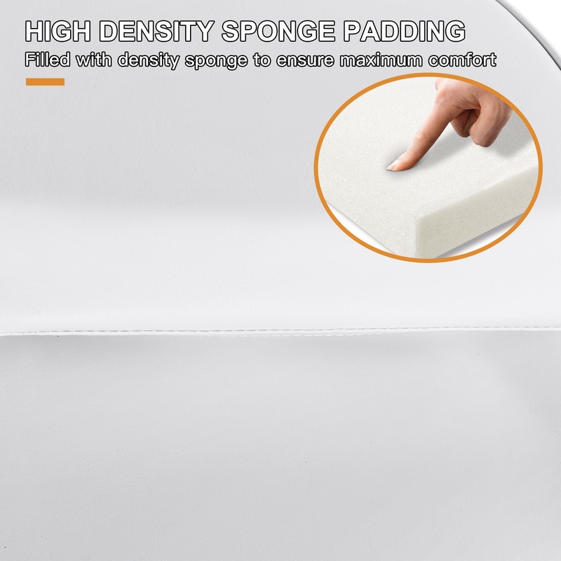 White Hydraulic Tattoo Massage Table Recline Facial Bed SalonSpaBeauty Equipment gallery