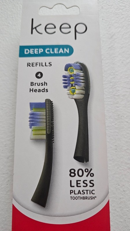 Lot of 2 Colgate Keep Deep Clean Floss-Tip Replacement Brush Heads NEW 8 Heads gallery