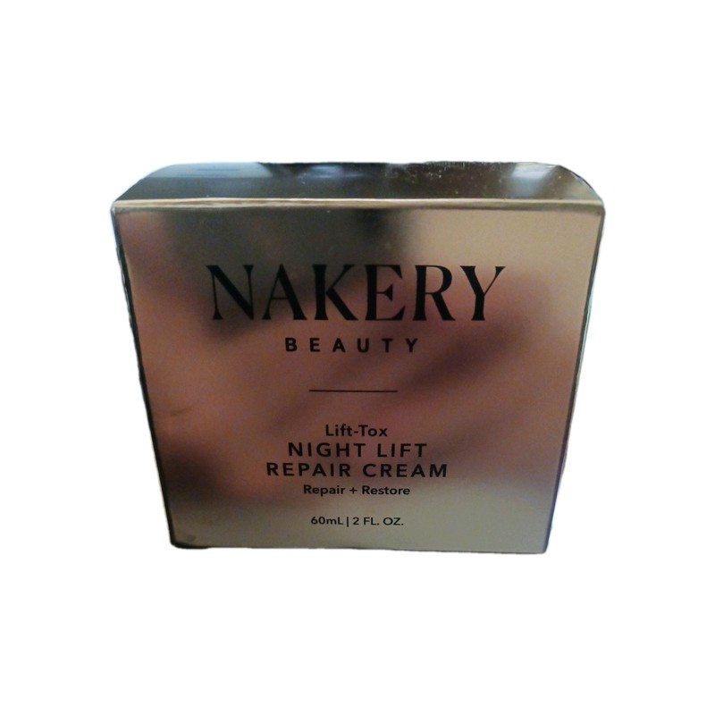 Nakery Beauty Lift-Tox Night Lift Repair Cream 2fl oz Brand New Sealed