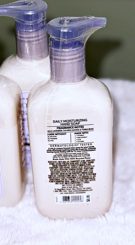 Bath & Body Works Sweet Lavender 9 oz Daily Moisturizing Hand Soap x4 gallery