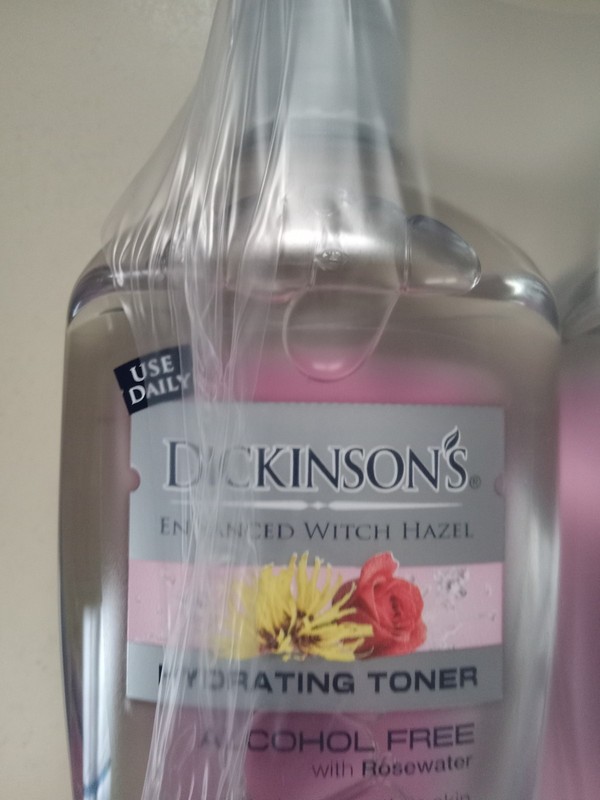Dickinson's Hydrating Toner Enhanced Witch Hazel with Rosewater 16 oz.(Lot of 3) gallery