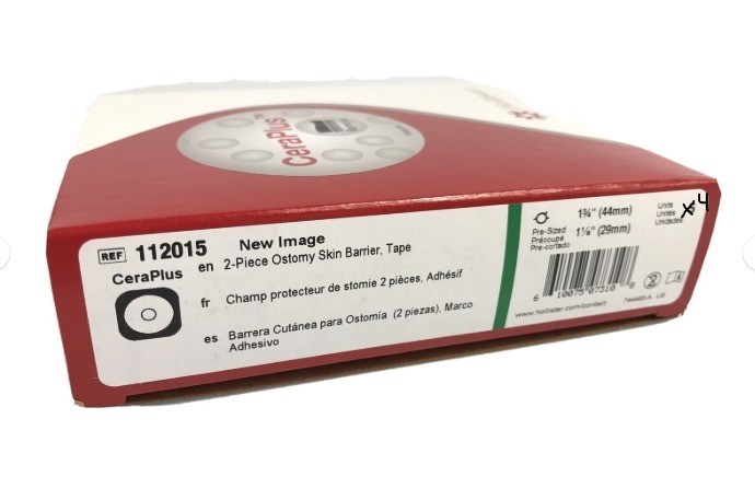 4 Hollister 112015 New Image 2-Pc Barriers 1¾” Flange 1⅛” Pre-Sized Expires 2029