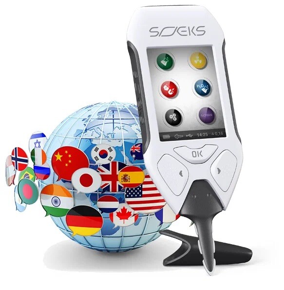 Soeks EcoVisor F4 – Nitrate & Water Tester, Dosimeter, EMF meter
