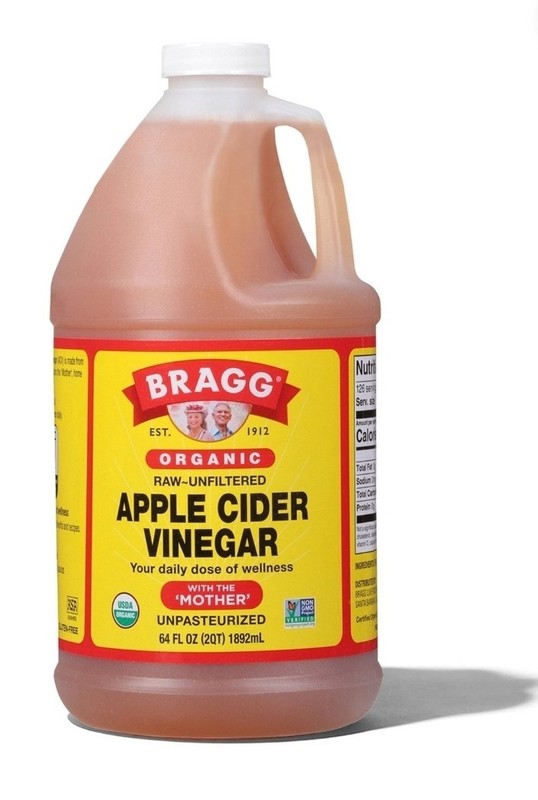 Bragg Organic Raw Unfiltered Apple Cider Vinegar 128 fl oz (1 gal)