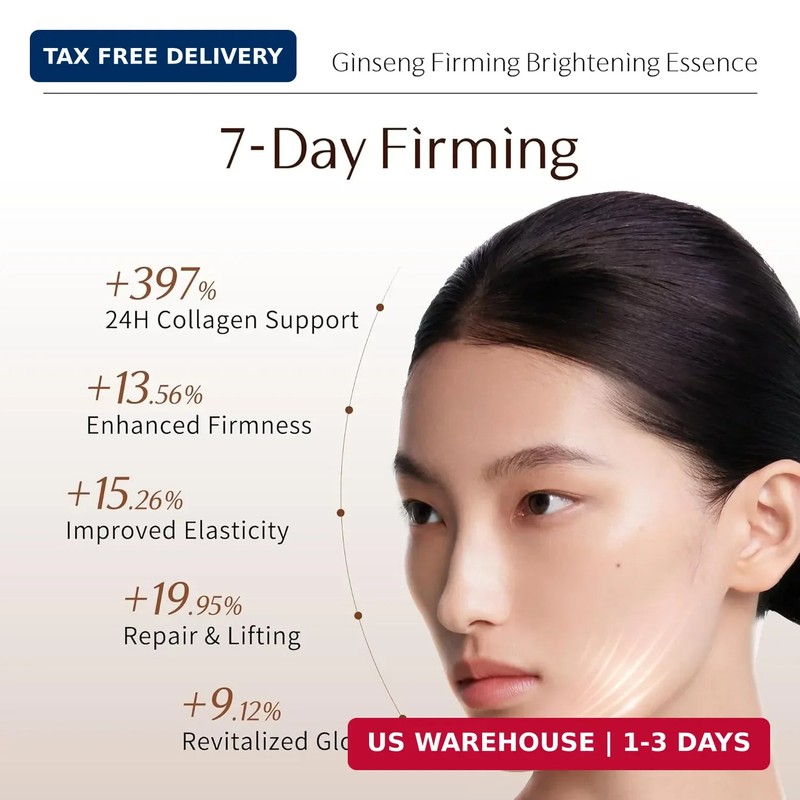 Ginseng Anti-Aging Serum for Face | GUYU Single-Use Ampoule | Peptides, Hyaluron gallery