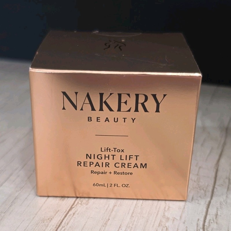 Nakery Beauty Lift-Tox Night Repair Cream Anti-Aging Firming 2 fl oz