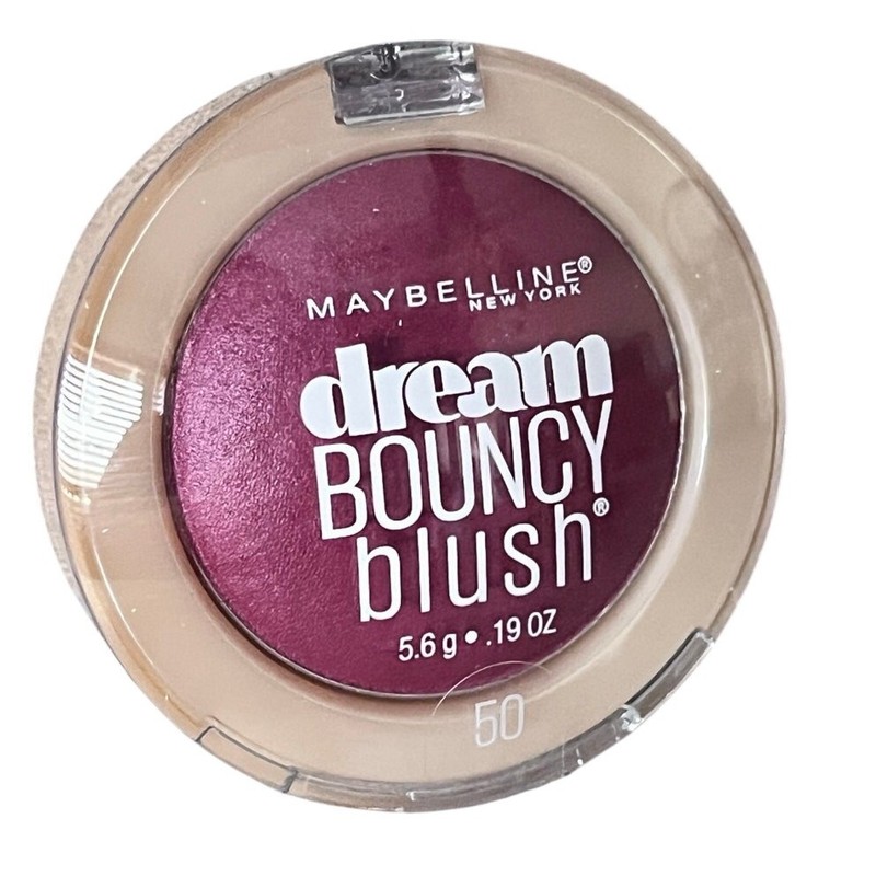 Maybelline New York Dream Bouncy Blush 50 PLUM WINE ~ Sealed Discontinued