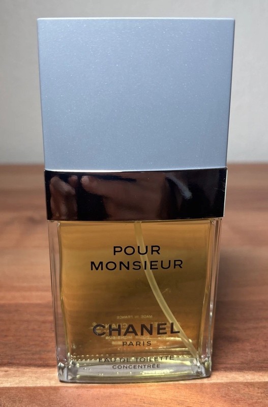 Chanel Pour Monsieur Eau de Toilette Concentrate Spray 75ml 2.5oz Vintage New