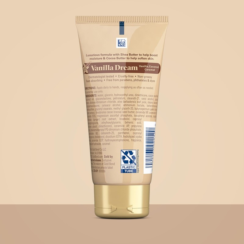 Gold Bond Vanilla Dream Softening Hand Cream Set, 3 Ounce (Pack of 4) gallery
