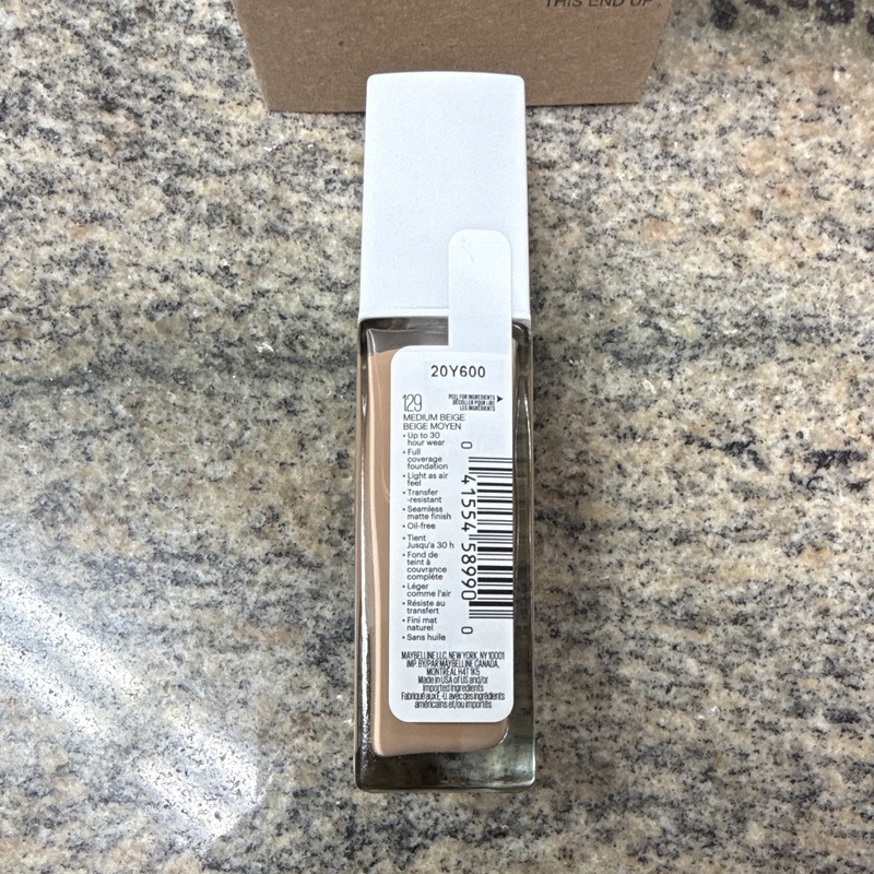 Maybelline New York SuperStay Active Wear Liquid Foundation 129 1 fl oz gallery