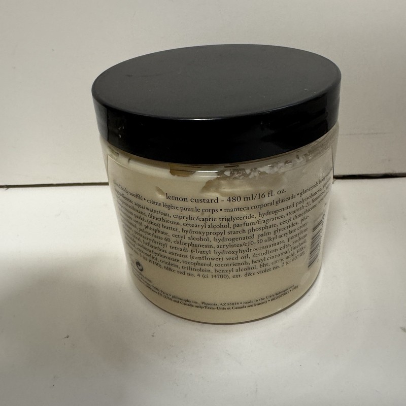 Philosophy Lemon Custard Glazed Body Souffle 16 oz gallery