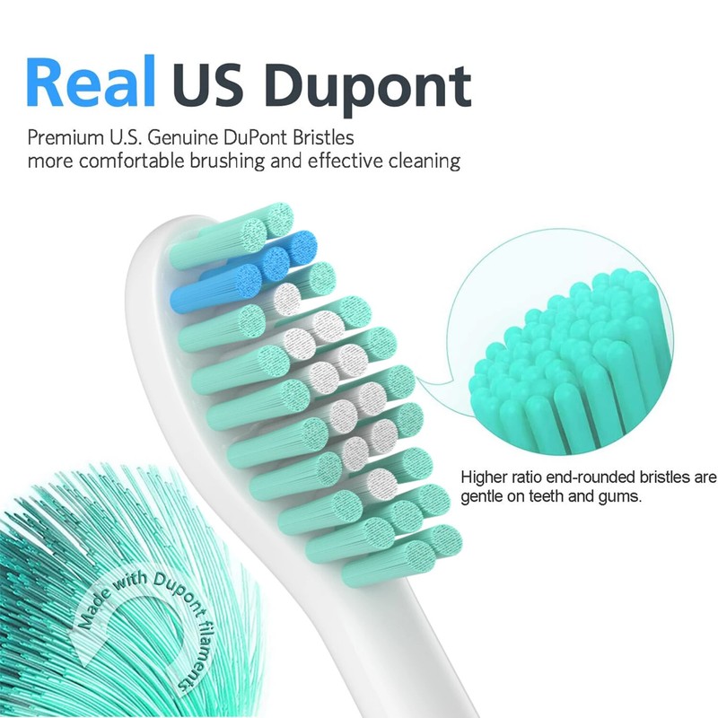Electric Soft Toothbrush Replacement Brush Heads For Philips Sonicare E Series gallery