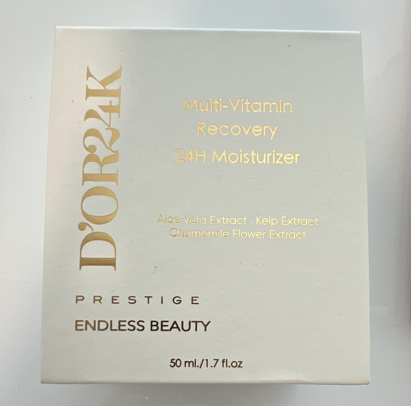 D’OR24K Prestige Multi-Vitamin Recovery 24H Face Moisturizer Paraben-Free 1.7 oz