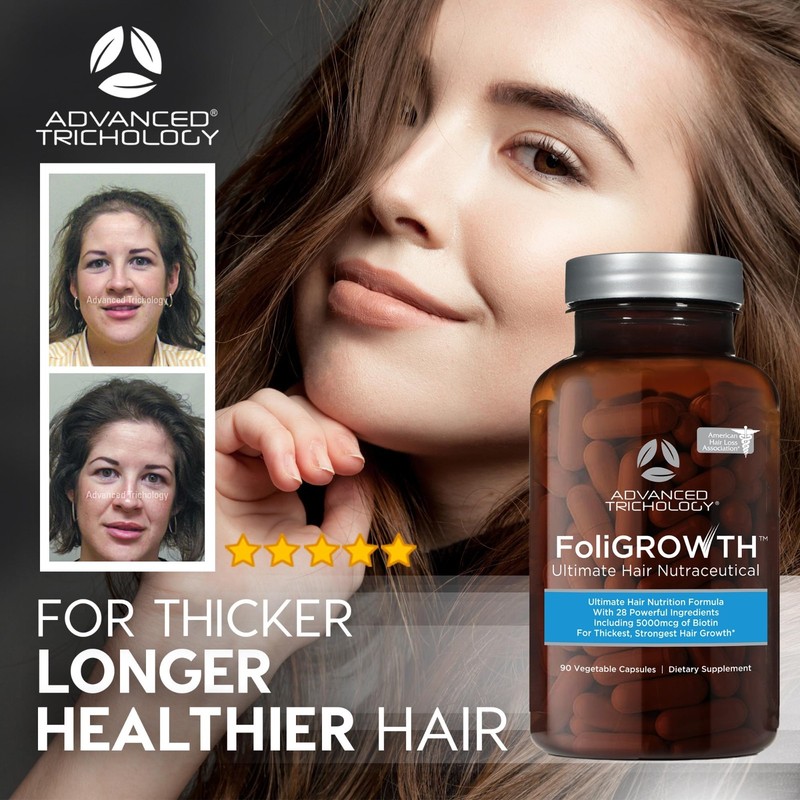 FoliGROWTH Hair Growth Supplement for Thicker Fuller Hair gallery