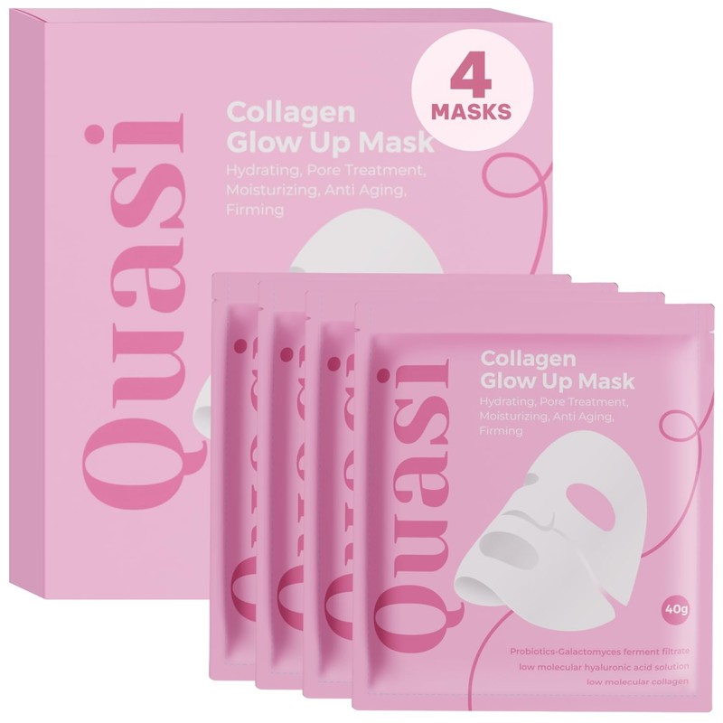 Bio-Collagen Face Mask Overnight – Hydrating Korean Sheet Mask – Niacinamide gallery