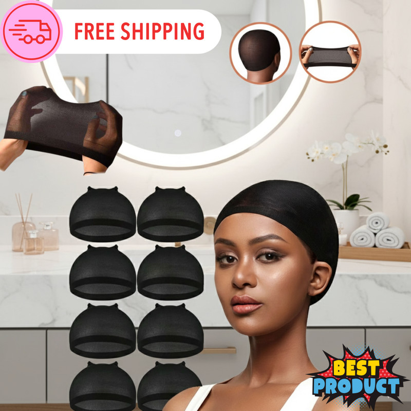 Wig Caps 5/10pc Hair Wig Caps Stocking Caps Stretch Mesh Dome Wig Caps For Women gallery