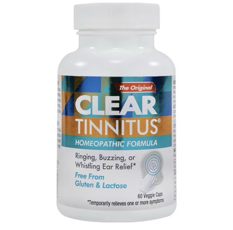 Clear Products Clear Tinnitus Dietary Supplement (60 Capsules) EXP 11/2028