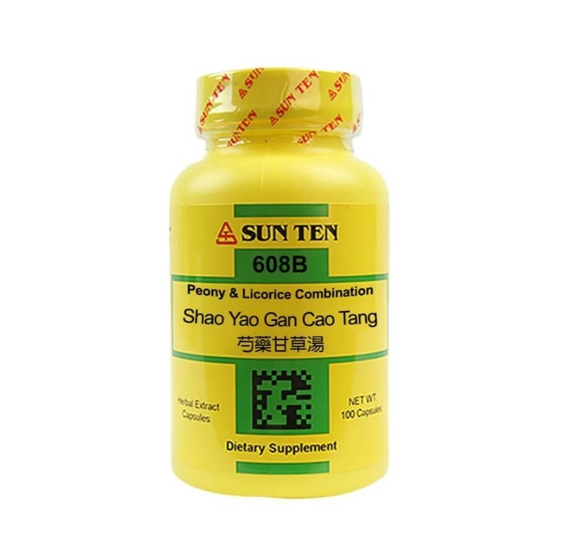 Sun Ten Peony & Licorice Combination 608B – 100 Capsules