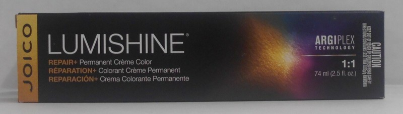 JOICO LUMISHINE Repair+ PERMANENT Professional Creme Hair Color 2.5 fl oz~75 ml