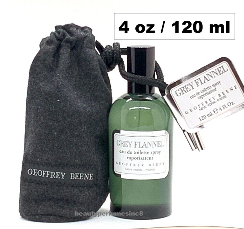 Grey Flannel Cologne for Men by Geoffrey Beene 4 oz Eau de Toilette Spray New