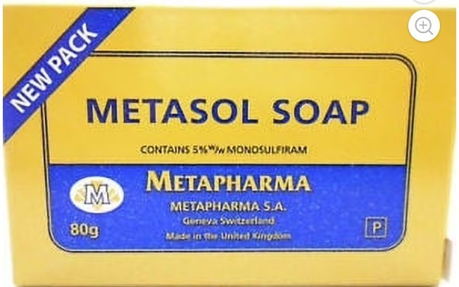 Metasol Medicated Soap 80g Eczema– Antibacterial Skin Care Bar