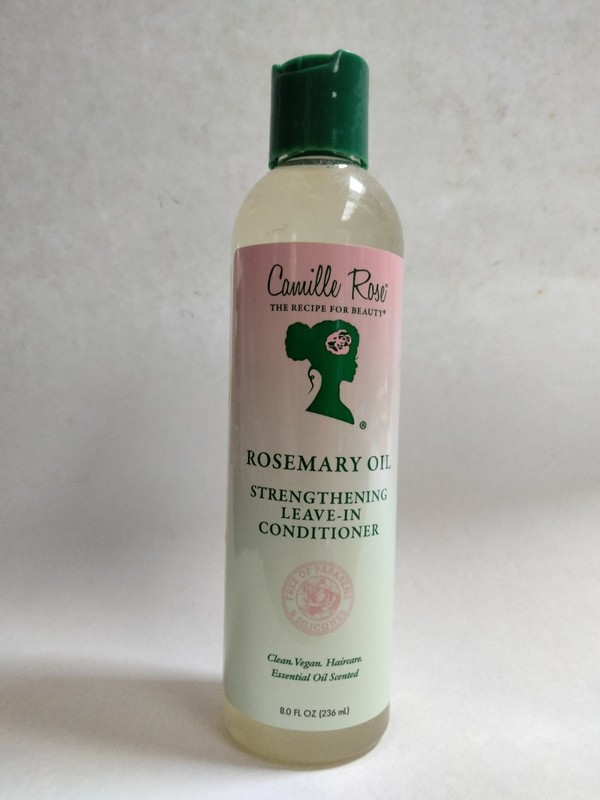 Camille Rose Rosemary Oil Leave-In Conditioner Strengthening Detangling 8 fl oz