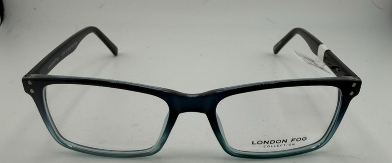 LONDON FOG FRAMES ONLY EYEGLASSES LF107 C1 BLUE 55-18-145 gallery