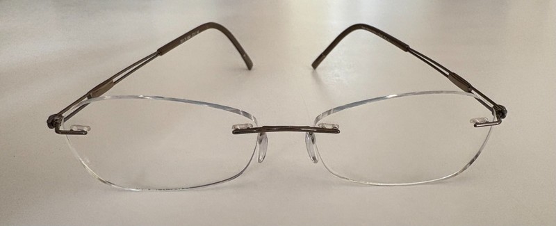 Silhouette Titan Next Generation 5521 Eyeglasses Rimless 6040 Coffee Brown