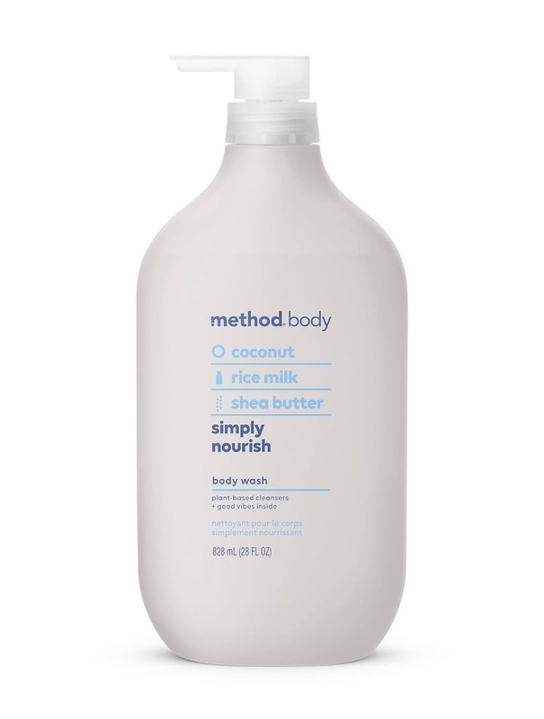 Method Body Wash 28oz Simply Nourish Paraben Free Moisturizing Cleanser