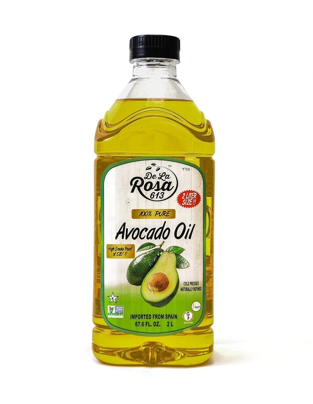 De La Rosa 67.6 Oz Pure Avocado Oil - Perfect for High Heat Cooking & Dressings gallery