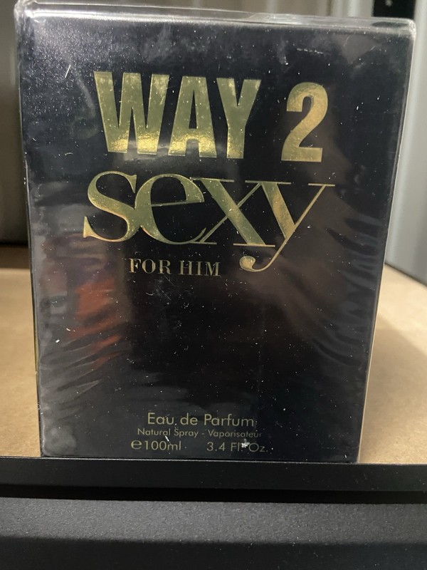 WAY 2 Sexy for Him Eau de Parfum Natural Spray 3.4 fl oz 100ml Regular Size